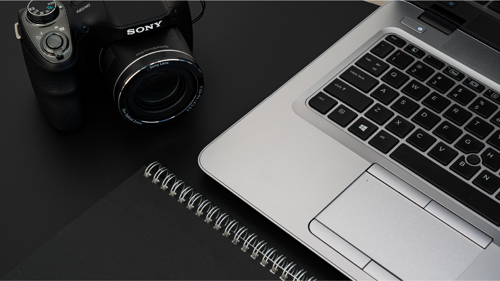 Image of Laptop From Above